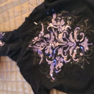 Hoodie with fabulous secret design in purple
